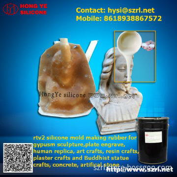 platinum mold making silicones for buddha statue